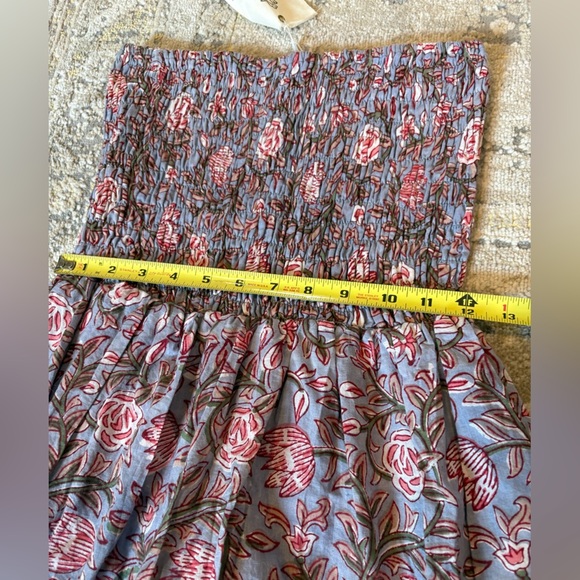 Perry Walker Collective Block Print Strapless Mini dress NWT - Picture 7 of 10